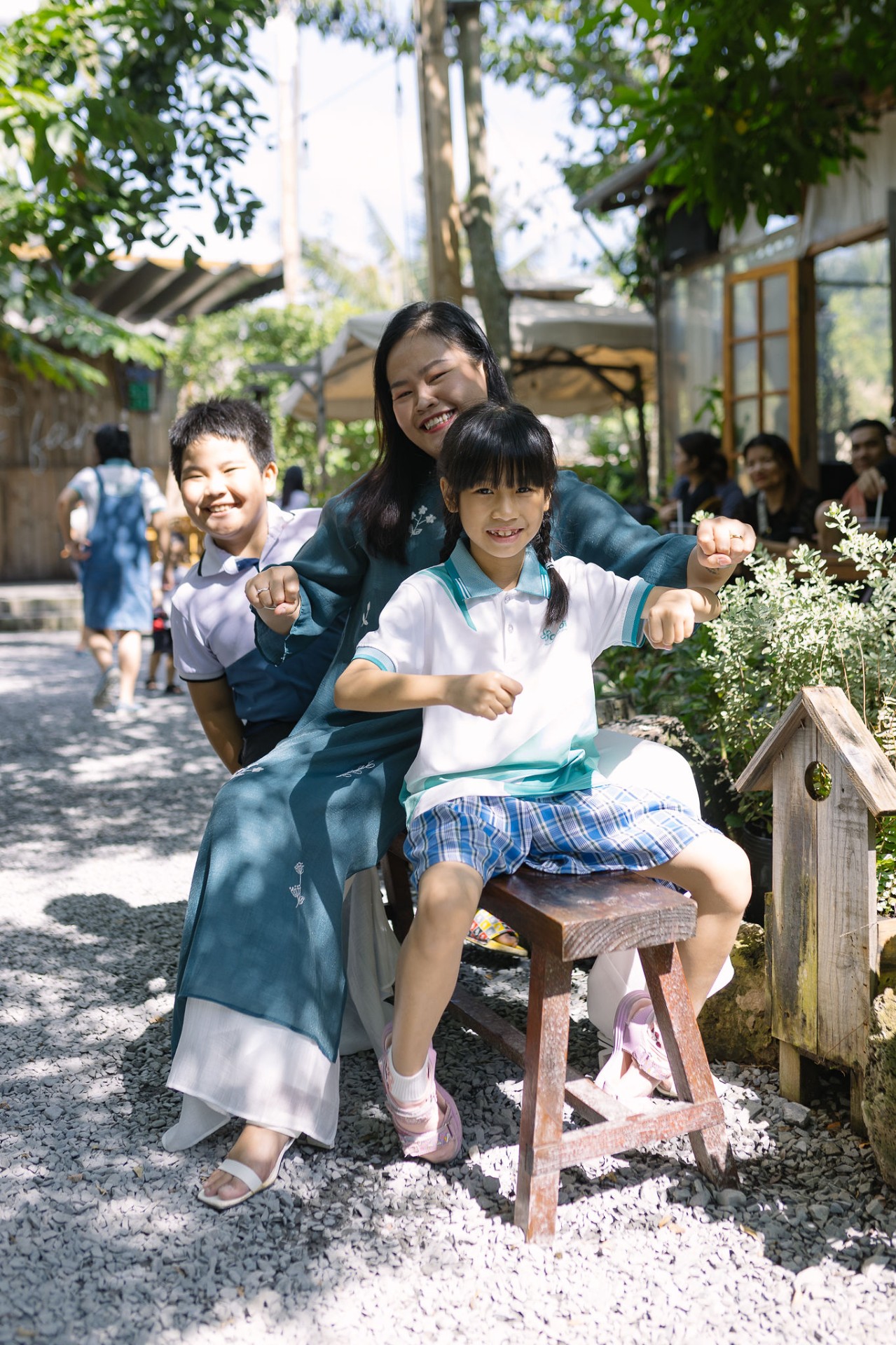 Khoảnh khắc vui tươi cùng cô Châu